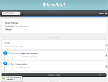 Tablet Screenshot of crushedvelvetlive.com
